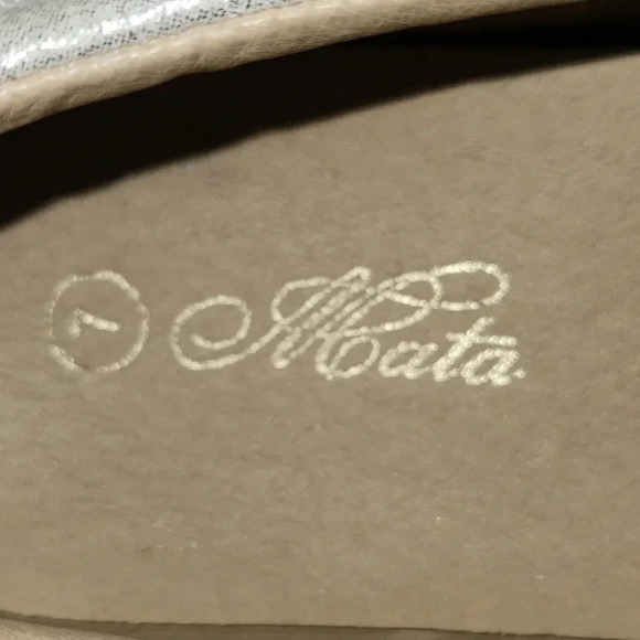 Moata Silver Bedazzled Slip On Sneakers - Picture 3 of 4